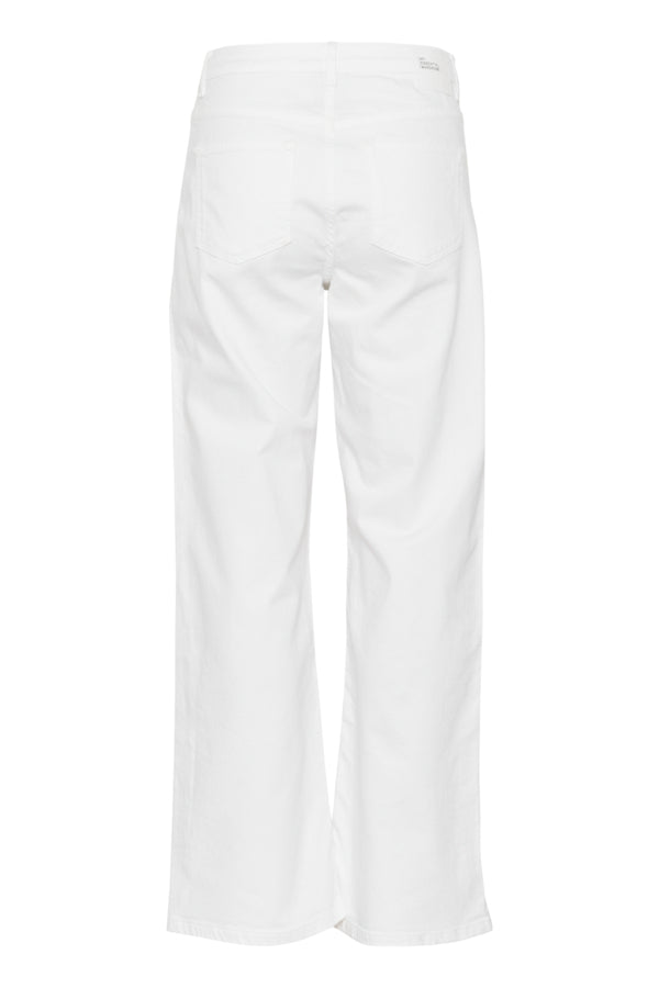 Louis High & Wide Jeans in White