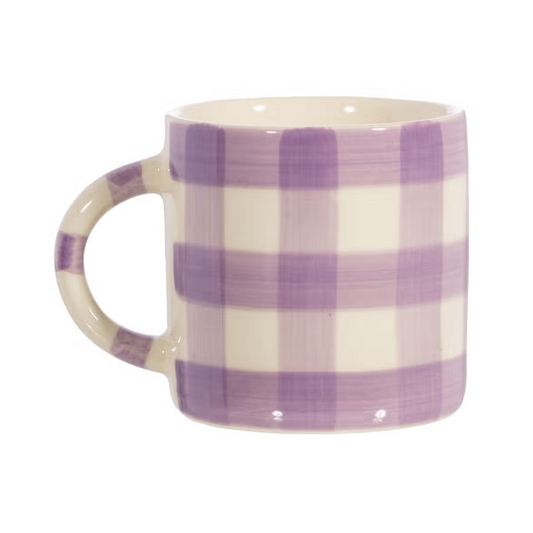 Gingham Mug