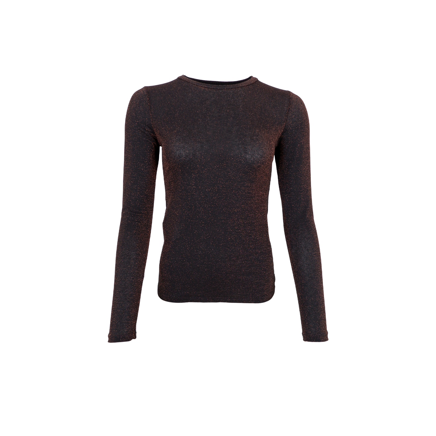 Faye Sparkly Top - Black Coffee