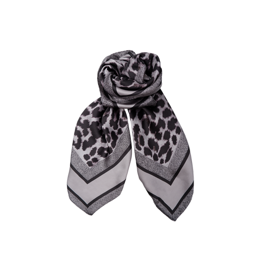 Leo Mini Scarf - Grey