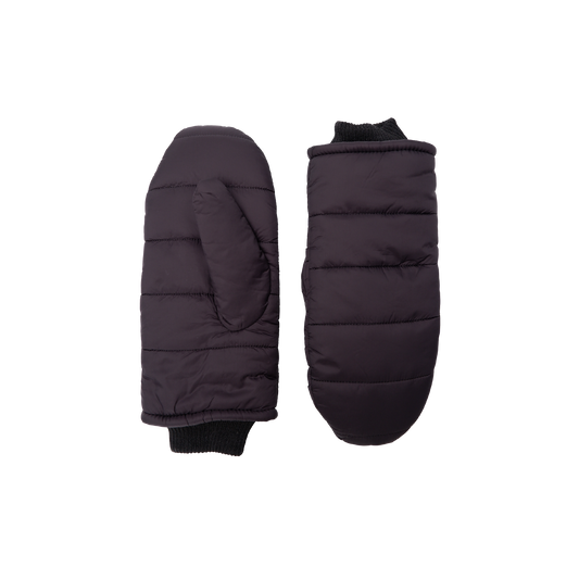 Tyler Quilted Mittens - Black