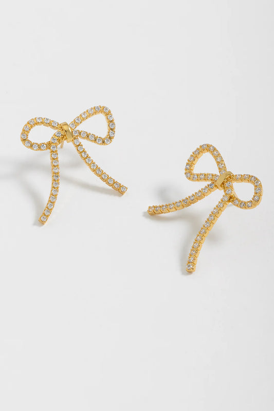 Sparkle Bow Earrings