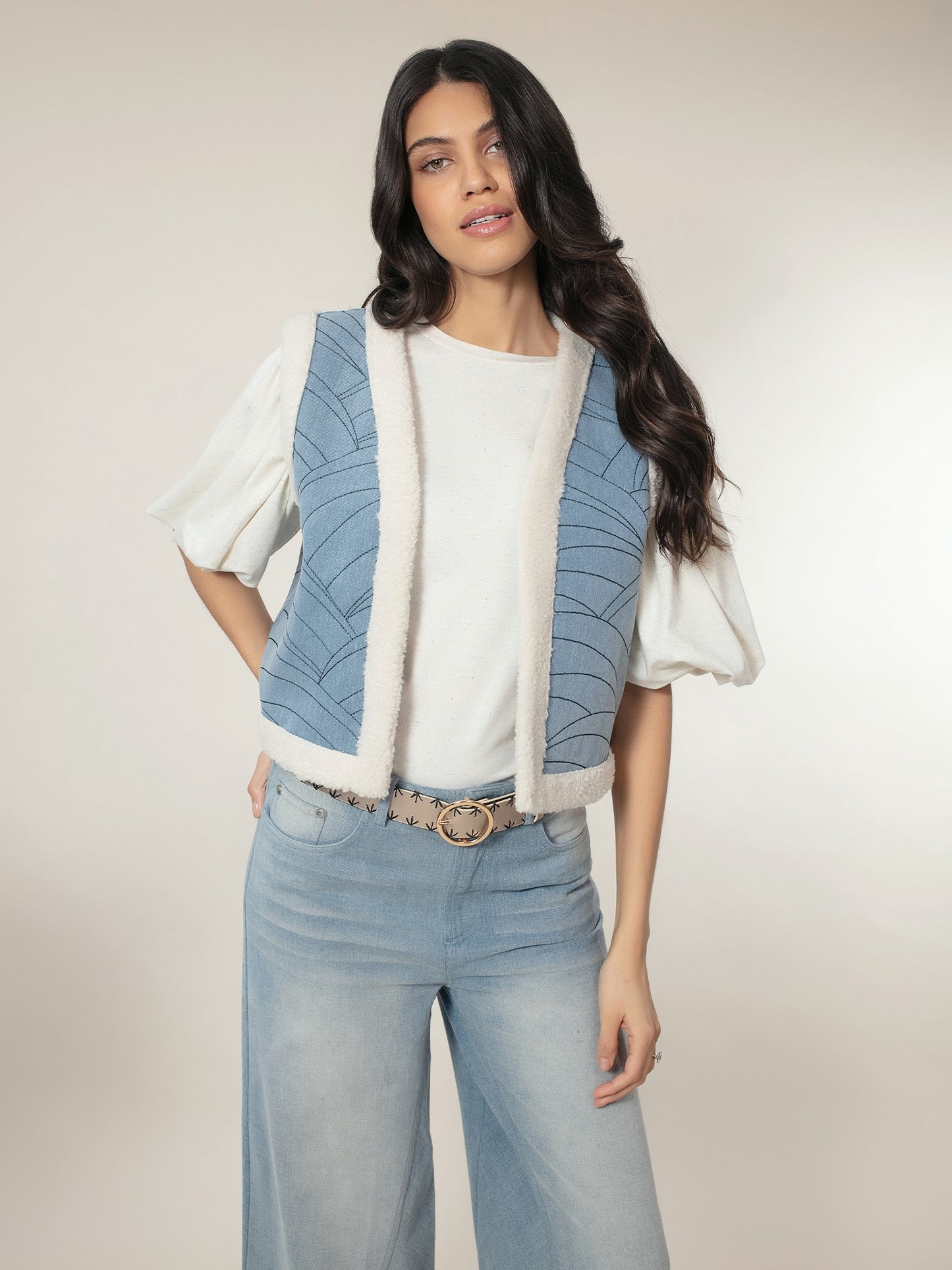 Sommer Denim Gilet