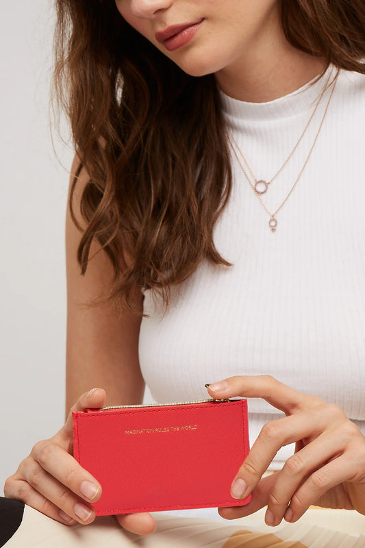 Card Purse - Coral