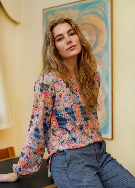 Luna Marigold Blouse